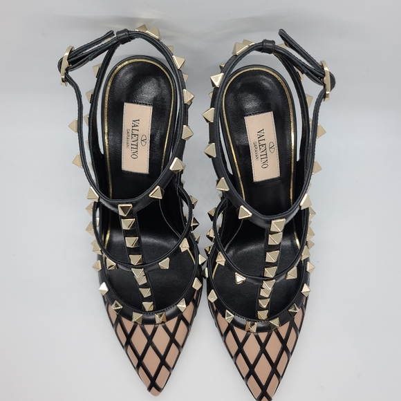 Valentino Garavani Rockstud Boudoir Pump sz 38 NIB - Picture 2 of 11